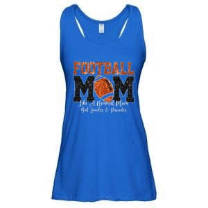 Football Mom Like A Normal Mom But Louder & Prouder Game Day Ladies Essential Flowy Tank