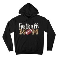 Football Mom Leopard Hoodie