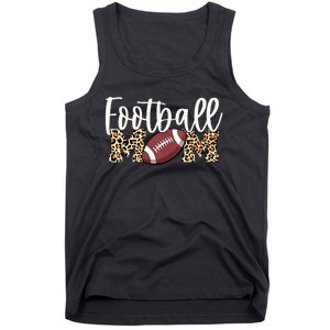 Football Mom Leopard Tank Top