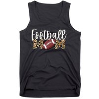 Football Mom Leopard Tank Top