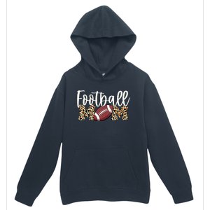 Football Mom Leopard Urban Pullover Hoodie