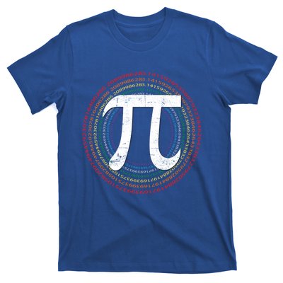 Funny Math Lover Pi 3 14 Number Symbol Math Science Pi Day Meaningful Gift T-Shirt