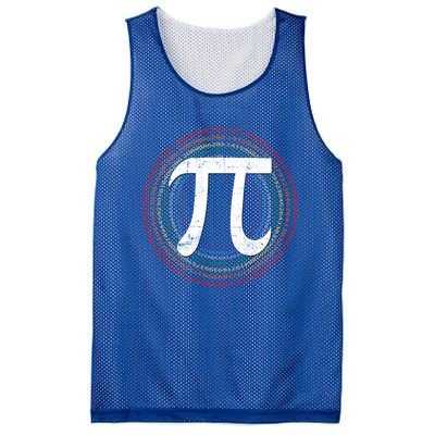 Funny Math Lover Pi 3 14 Number Symbol Math Science Pi Day Meaningful Gift Mesh Reversible Basketball Jersey Tank