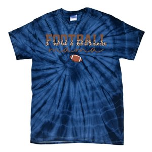 Football Mama Leopard Tie-Dye T-Shirt