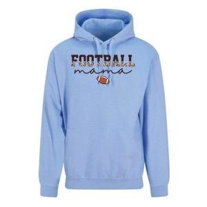 Football Mama Leopard Unisex Surf Hoodie