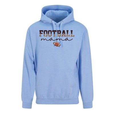 Football Mama Leopard Unisex Surf Hoodie