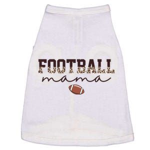 Football Mama Leopard Doggie Tank