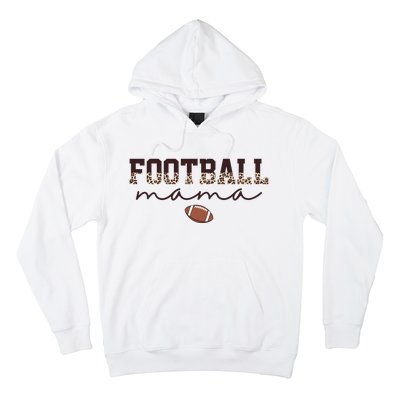 Football Mama Leopard Hoodie