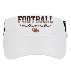 Football Mama Leopard Adult Drive Performance Visor