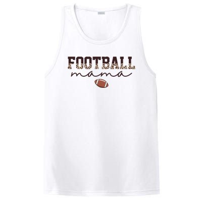 Football Mama Leopard PosiCharge Competitor Tank