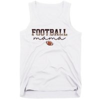 Football Mama Leopard Tank Top