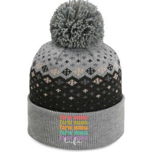 Farm Mama Life Farm Mother Proud Farmer Gift The Baniff Cuffed Pom Beanie