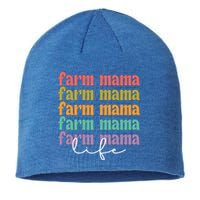 Farm Mama Life Farm Mother Proud Farmer Gift Sustainable Beanie