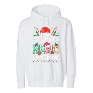 Funny Most Likely To Read Books On Christmas Funny Christmas Garment-Dyed Fleece Hoodie