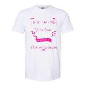 For Mem Loss Daddy Loving Memorial My Daddy In Heaven Cool Gift Softstyle CVC T-Shirt