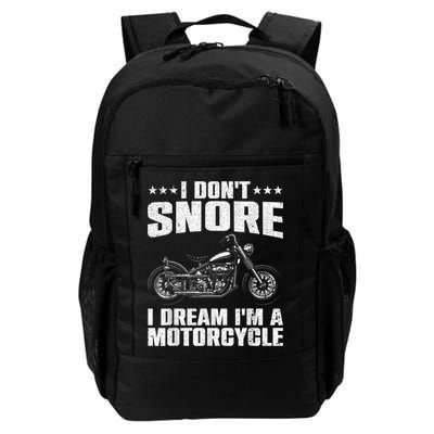 Funny Motorcycle Lover Graphic Women Men Motorbike Rider Backpack
