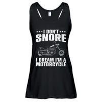 Funny Motorcycle Lover Graphic Women Men Motorbike Rider Ladies Essential Flowy Tank