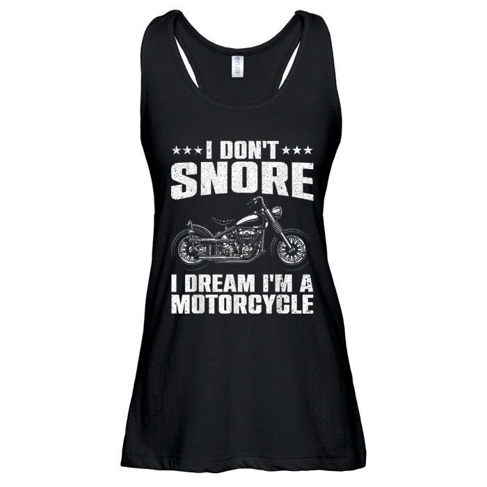 Funny Motorcycle Lover Graphic Women Men Motorbike Rider Ladies Essential Flowy Tank