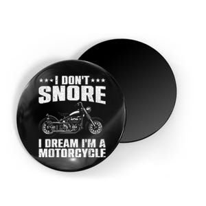 Funny Motorcycle Lover Graphic Women Men Motorbike Rider Magnet