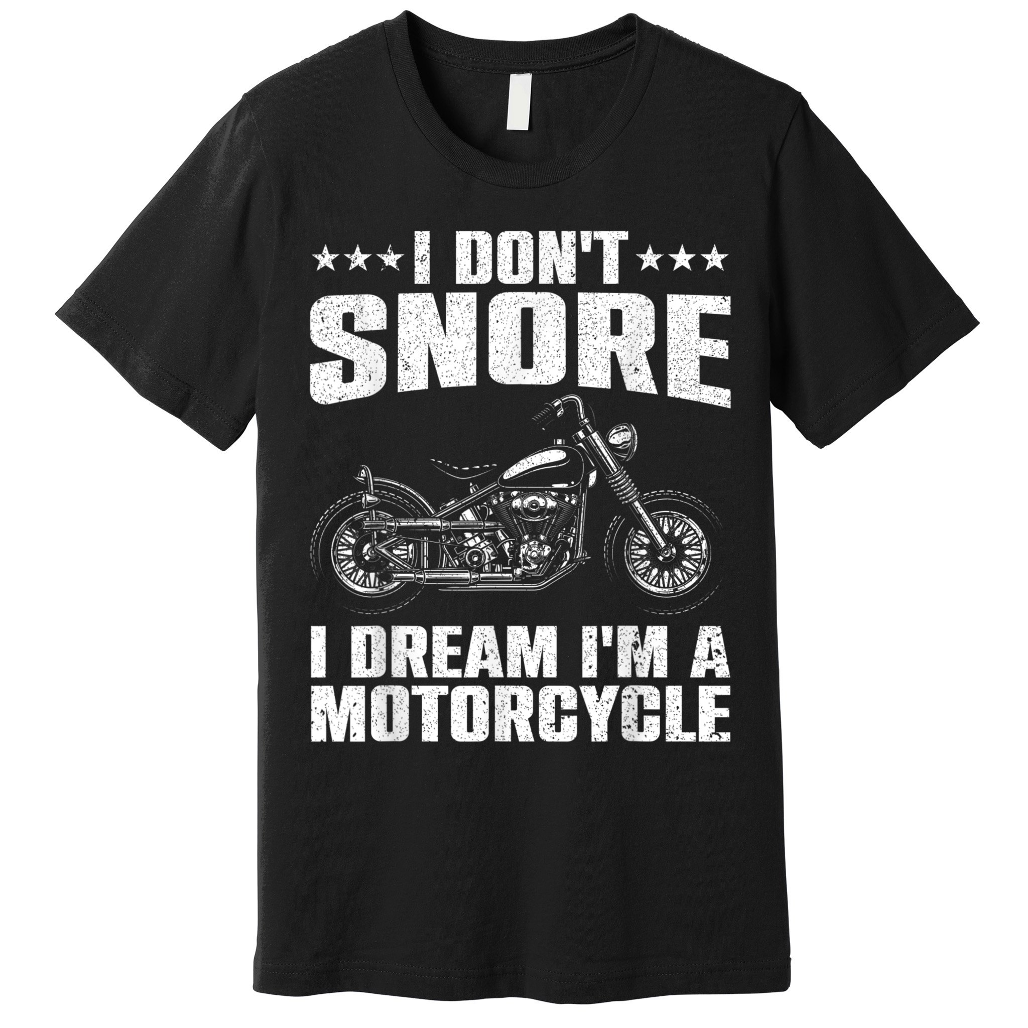 Funny Motorcycle Lover Graphic Women Men Motorbike Rider Premium T-Shirt