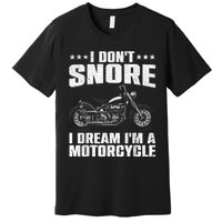 Funny Motorcycle Lover Graphic Women Men Motorbike Rider Premium T-Shirt