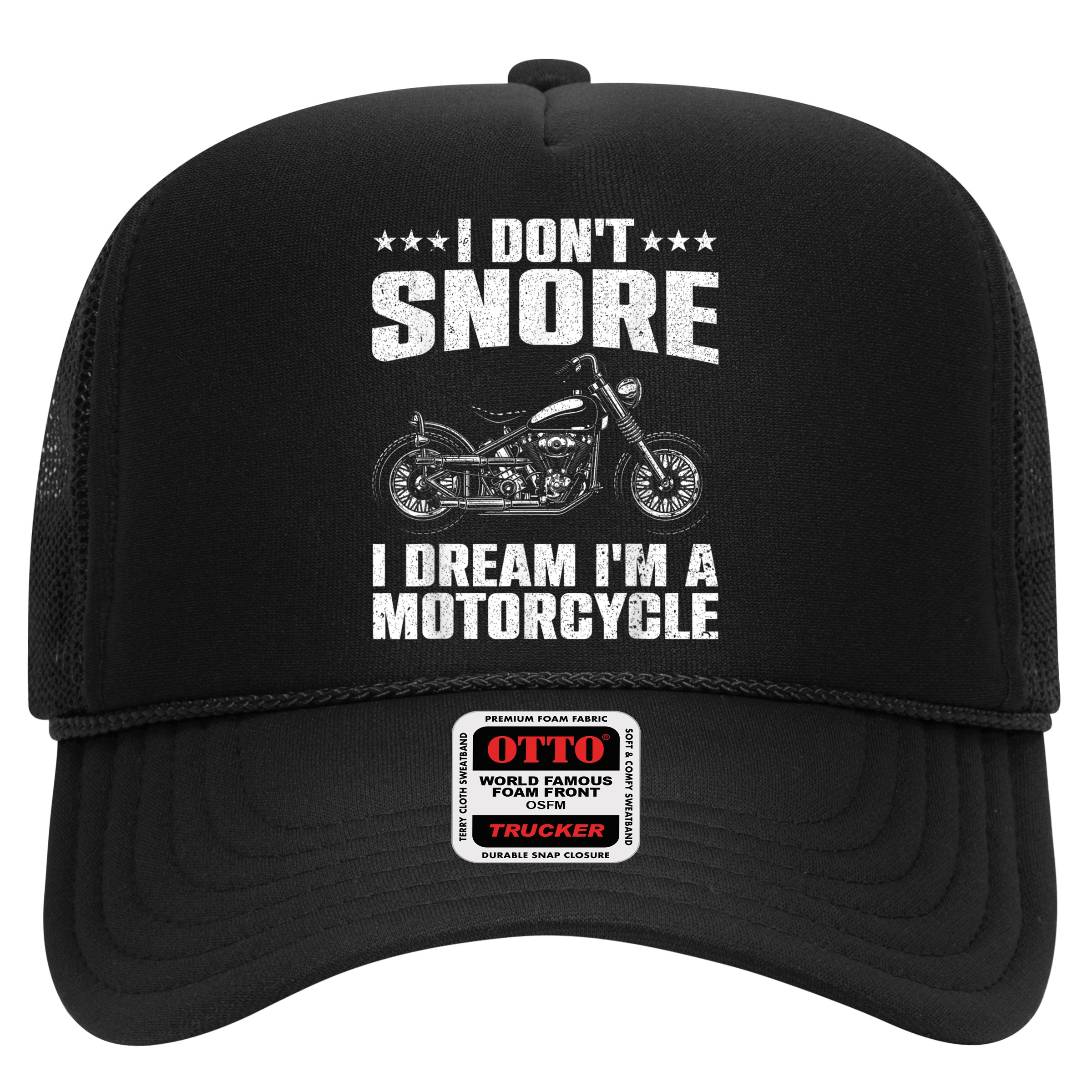 Funny Motorcycle Lover Graphic Women Men Motorbike Rider Hat