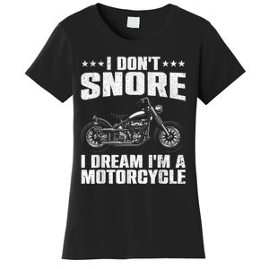 Funny Motorcycle Lover Graphic Women Men Motorbike Rider Women's T-Shirt