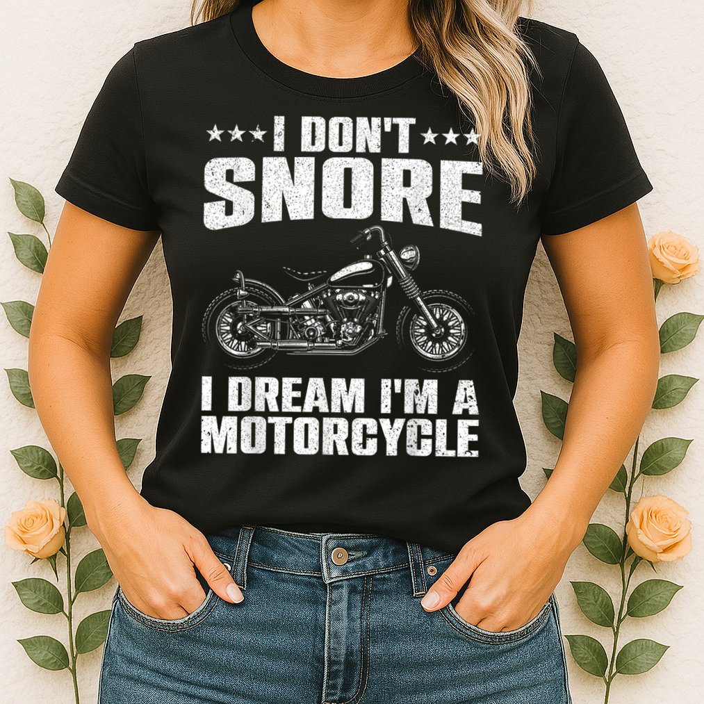 Funny Motorcycle Lover Graphic Women Men Motorbike Rider Womens T-Shirt