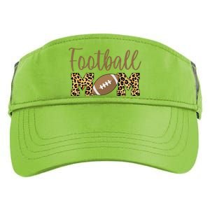 Football Mom Leopard Cute Logo Fan Adult Drive Performance Visor