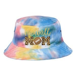 Football Mom Leopard Cute Logo Fan Tie Dye Newport Bucket Hat