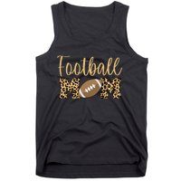 Football Mom Leopard Cute Logo Fan Tank Top