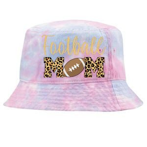 Football Mom Leopard Cute Logo Fan Tie-Dyed Bucket Hat