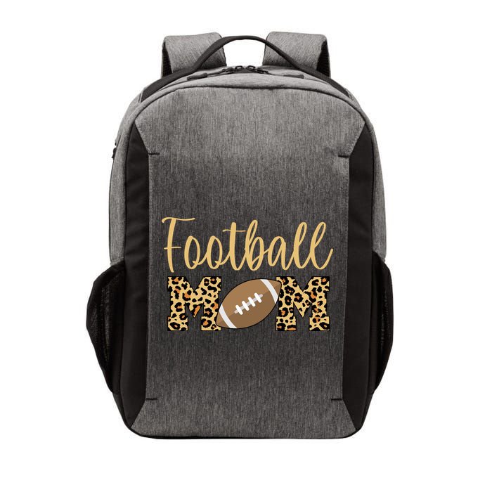 Football Mom Leopard Cute Logo Fan Vector Backpack