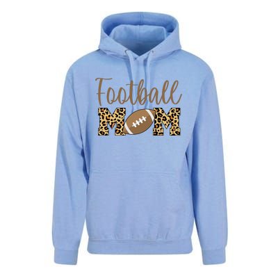 Football Mom Leopard Cute Logo Fan Unisex Surf Hoodie