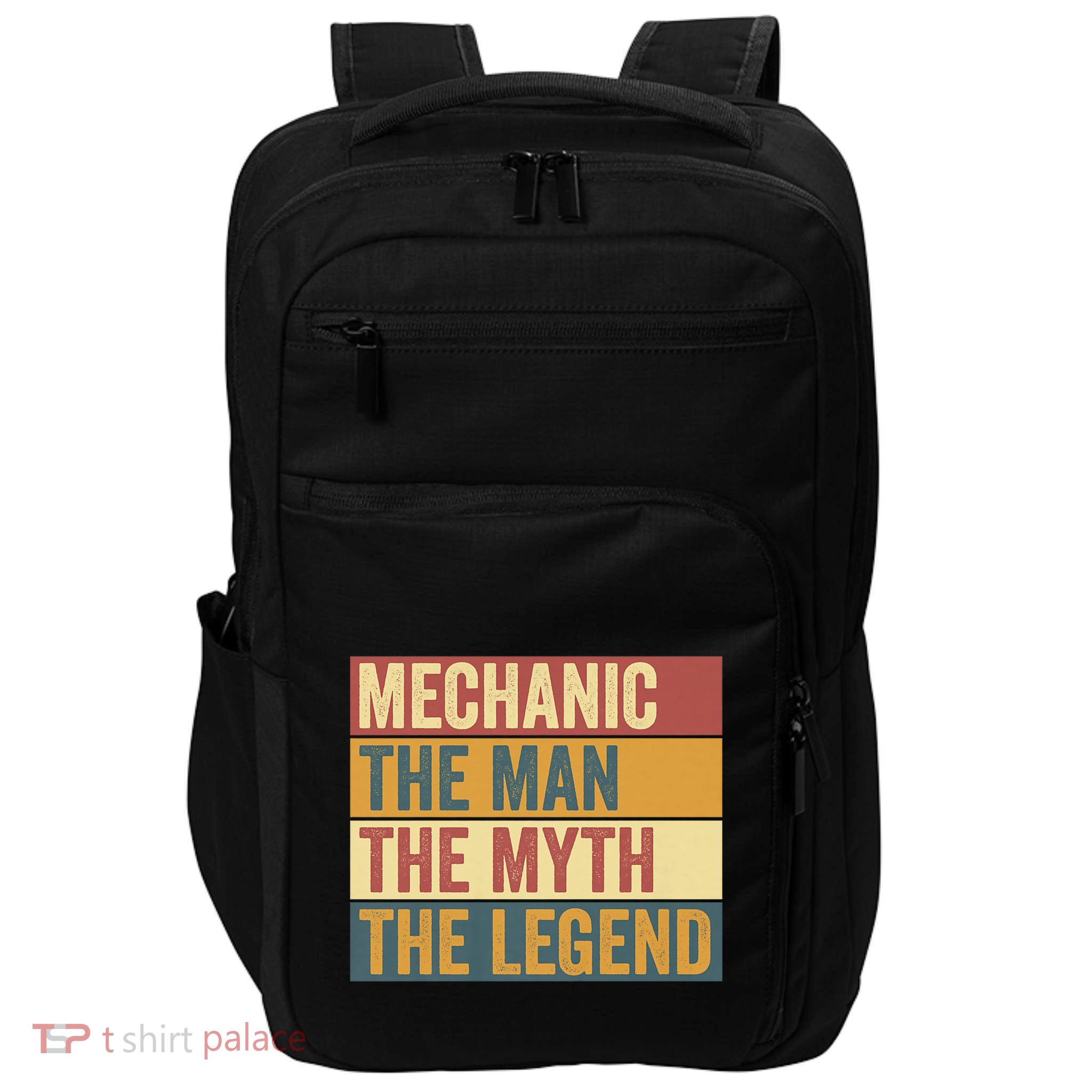 Funny Mechanic Legend Saying Impact Tech Backpack