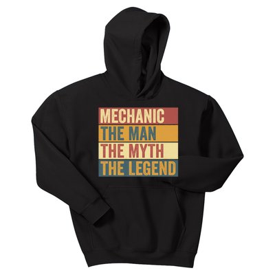 Funny Mechanic Legend Saying Kids Hoodie