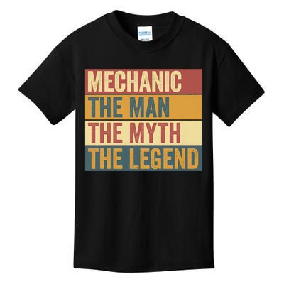 Funny Mechanic Legend Saying Kids T-Shirt