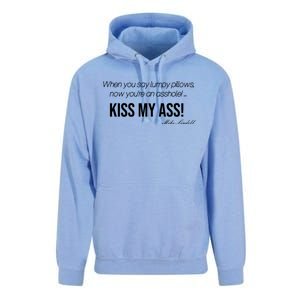 Funny Mike Lindell Lumpy Pillows Now Youre An Asshole Kiss My Ass Unisex Surf Hoodie