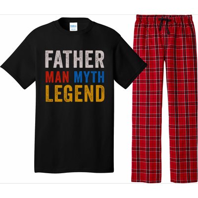 Father Myth Legend Dad Daddy Fathers Day Gift Pajama Set