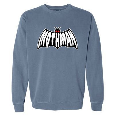 Funny Mothman Logo 1 Garment-Dyed Sweatshirt