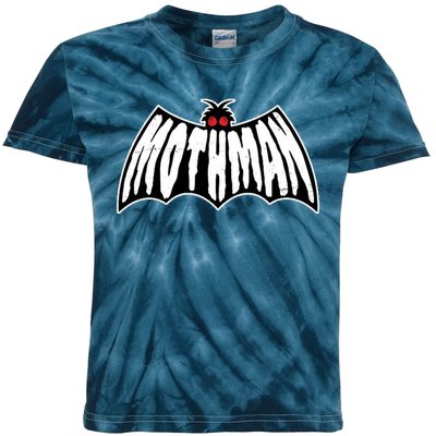 Funny Mothman Logo 1 Kids Tie-Dye T-Shirt