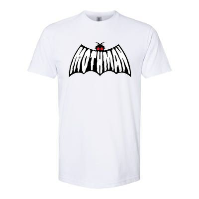 Funny Mothman Logo 1 Softstyle CVC T-Shirt