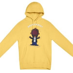 Funny Mustard Lamar Tv Off Parody Premium Pullover Hoodie