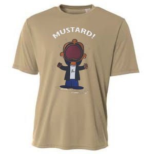 Funny Mustard Lamar Tv Off Parody Cooling Performance Crew T-Shirt