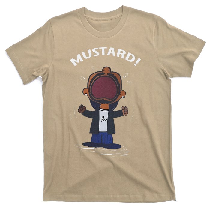 Funny Mustard Lamar Tv Off Parody T-Shirt