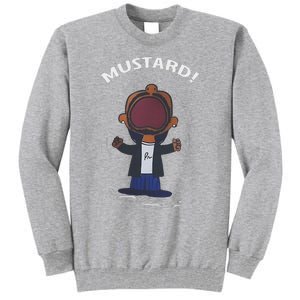 Funny Mustard Lamar Tv Off Parody Tall Sweatshirt