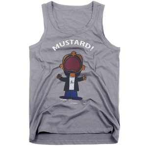 Funny Mustard Lamar Tv Off Parody Tank Top