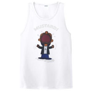 Funny Mustard Lamar Tv Off Parody PosiCharge Competitor Tank