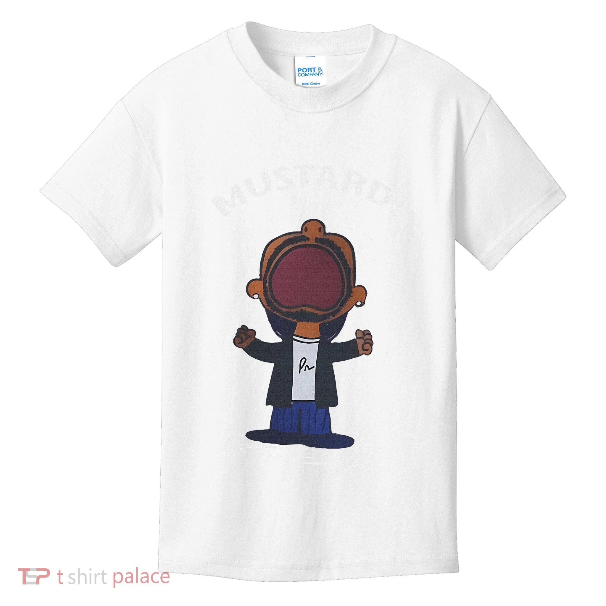 Funny Mustard Lamar Tv Off Parody Kids T-Shirt