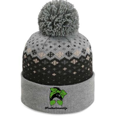 Football Mom Life The Baniff Cuffed Pom Beanie